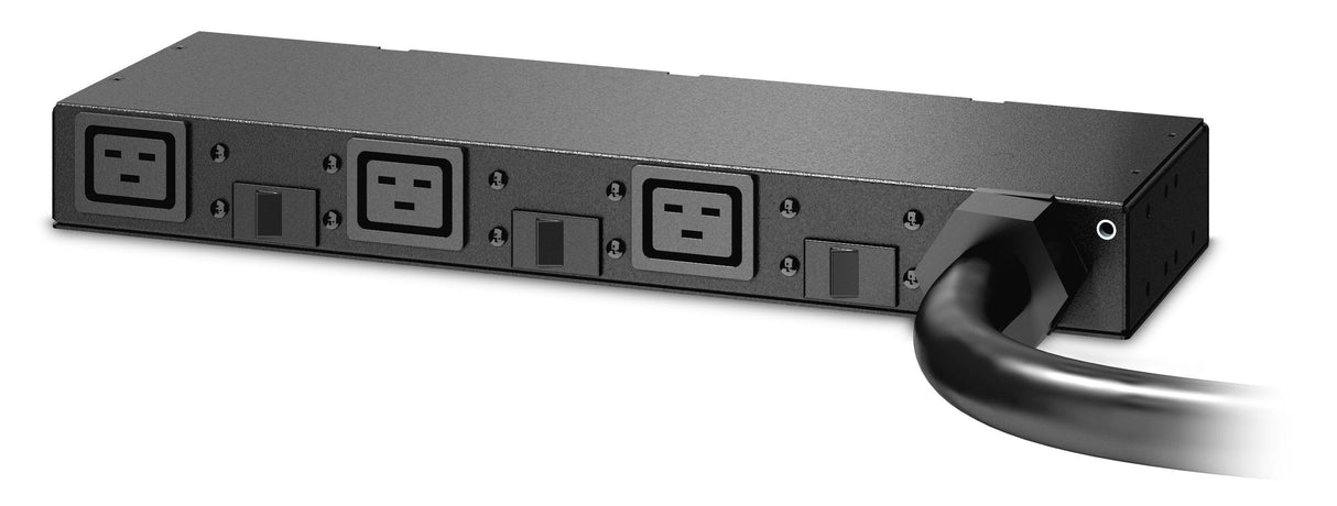 APC Rack PDU | Basic | 0U|1U | 220-240V | 48A | (3) C19 | Black (AP6038A)