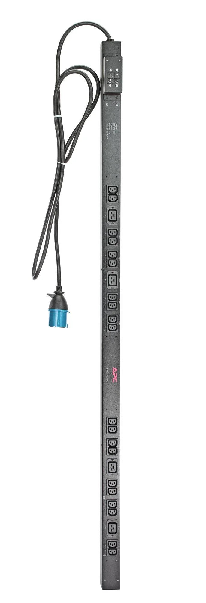 APC Rack PDU | Basic | Zero U | 32A | 230V | (20)C13 & (4)C19 (AP7553)
