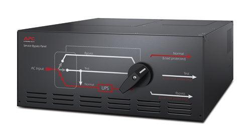 APC Service Bypass Panel 230V 125A HW input IEC-320 output (8) C19 (SBP20KRMI4U)