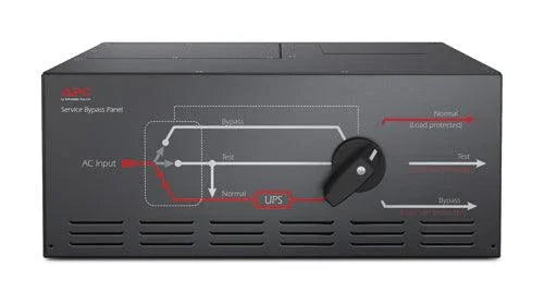 APC Service Bypass Panel 230V 125A HW input IEC-320 output (8) C19 (SBP20KRMI4U)