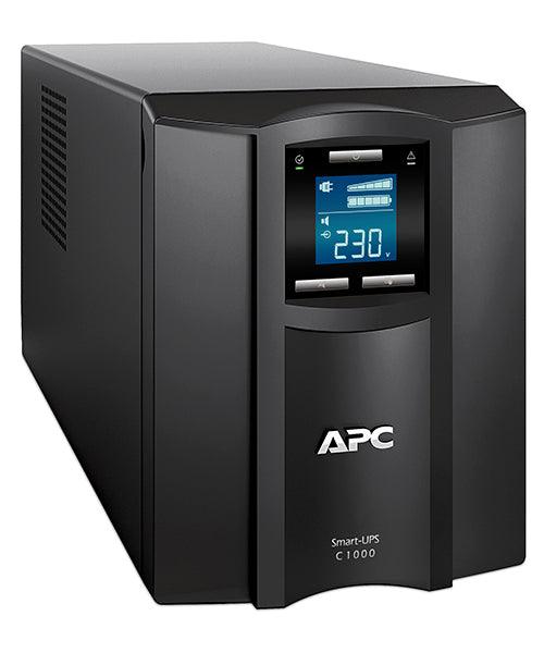 APC Smart-UPS C 1000VA - LCD | 230 V | 600 W | 5% THD | 8 x C13 | USB | 455 J | 17.27 kg (SMC1000I)