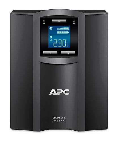APC Smart-UPS C 1500VA - LCD | 230 V | 900 W | 5% THD | 8 x C13 | USB | 459 J | 27.23 kg (SMC1500I)