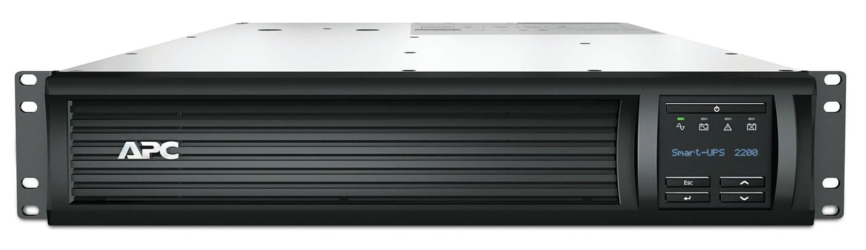 APC Smart-UPS | Line Interactive | 2200VA | Rackmount 2U | 230V | 8x IEC C13+2x IEC C19 outlets | SmartConnect Port+SmartSlot | AVR | LCD (SMT2200RMI2UC)