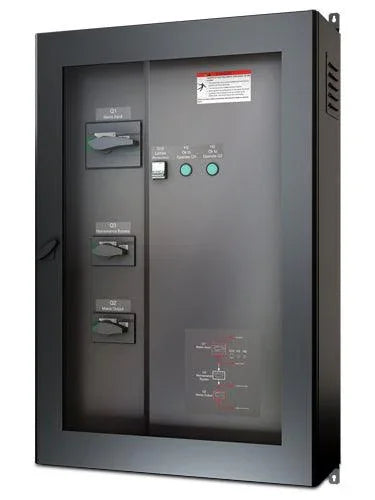 APC Symmetra PX 96|160KW Value Wall-mounted Maintenance Bypass Panel | 800 x 300 x 1200 mm | black (SYWMBP96K160H2)