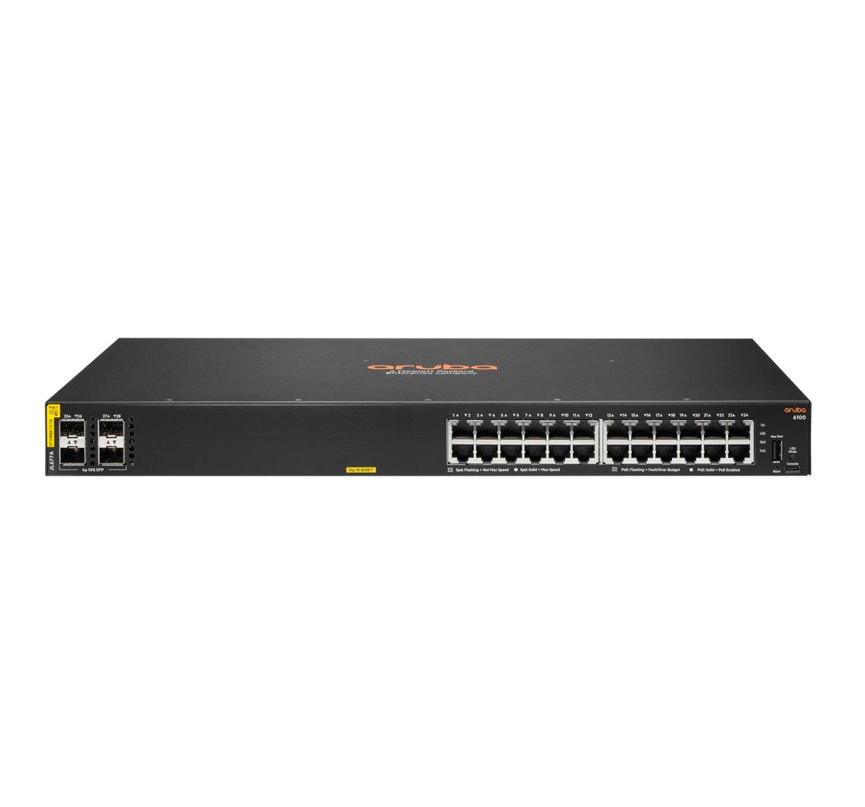 Aruba 6100 24G PoE Managed Gigabit Ethernet