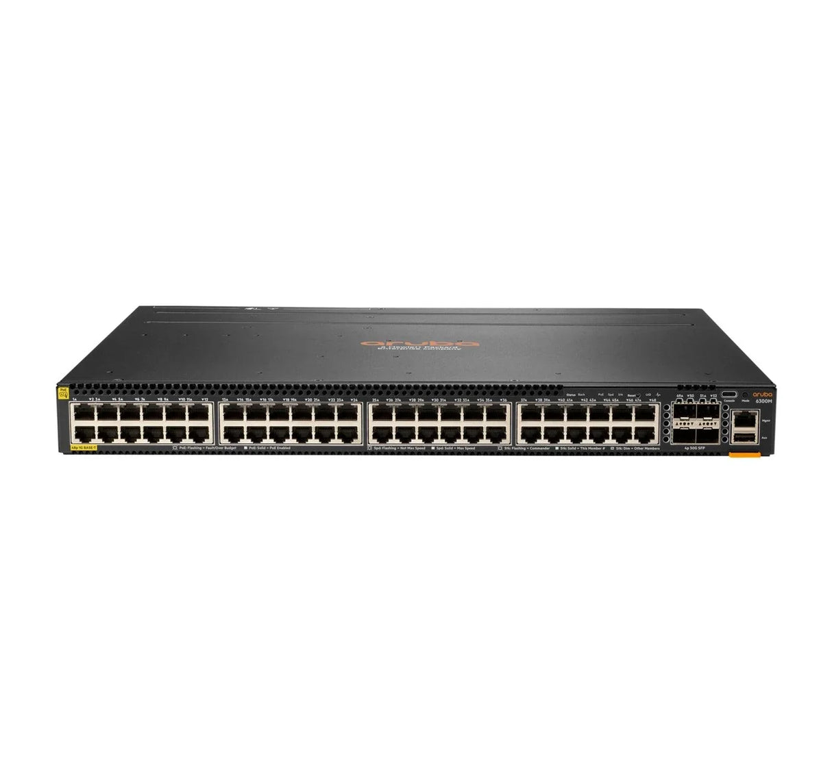 ARUBA 6300M – Managed Layer 3 / 48-Port / Gigabit – 1U Rack-Mount Network Switch