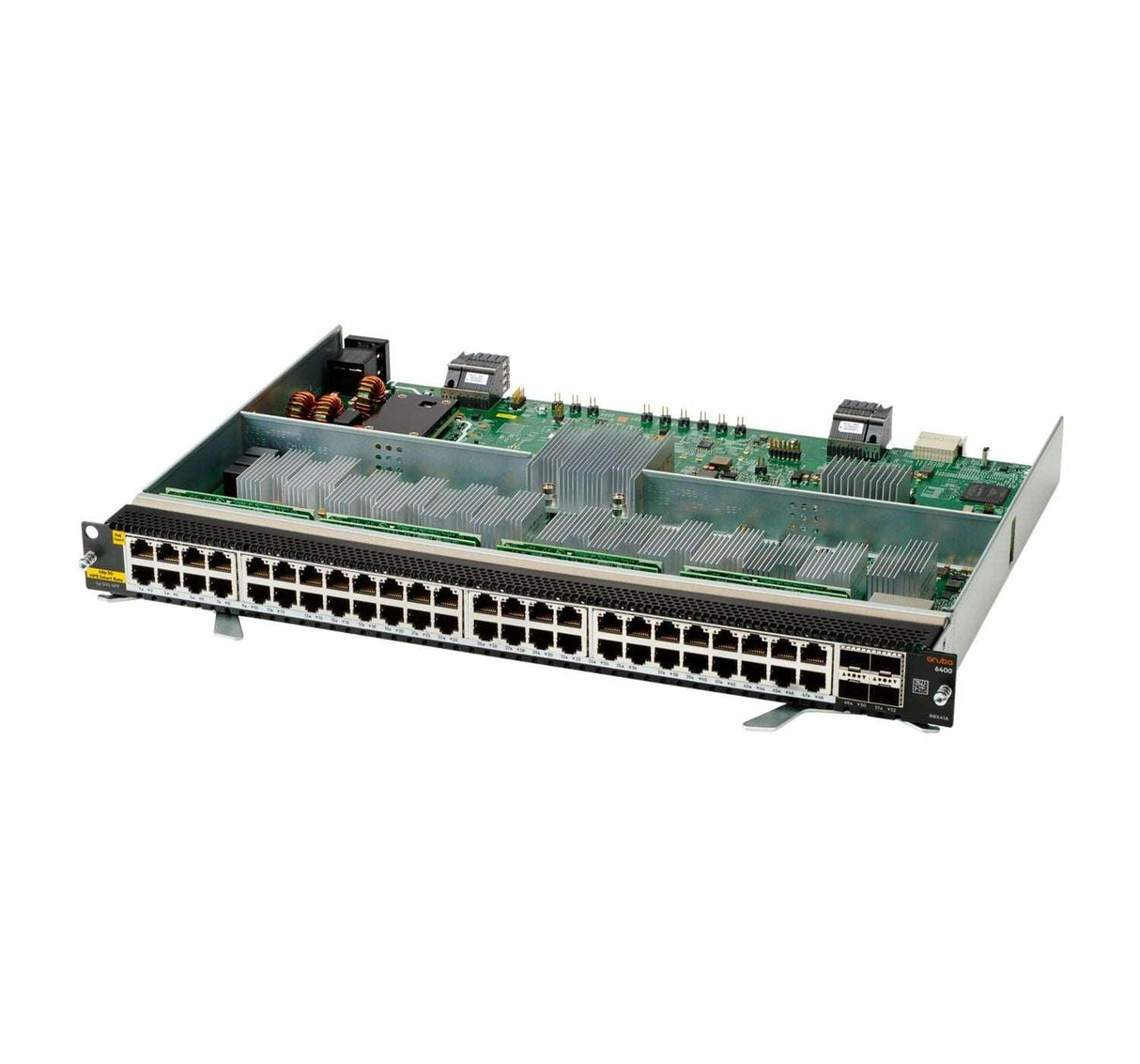 Aruba 6400 48-port Smart Rate 1/2.5/5GbE Class 6 PoE & 4-port SFP56 v2 network switch module