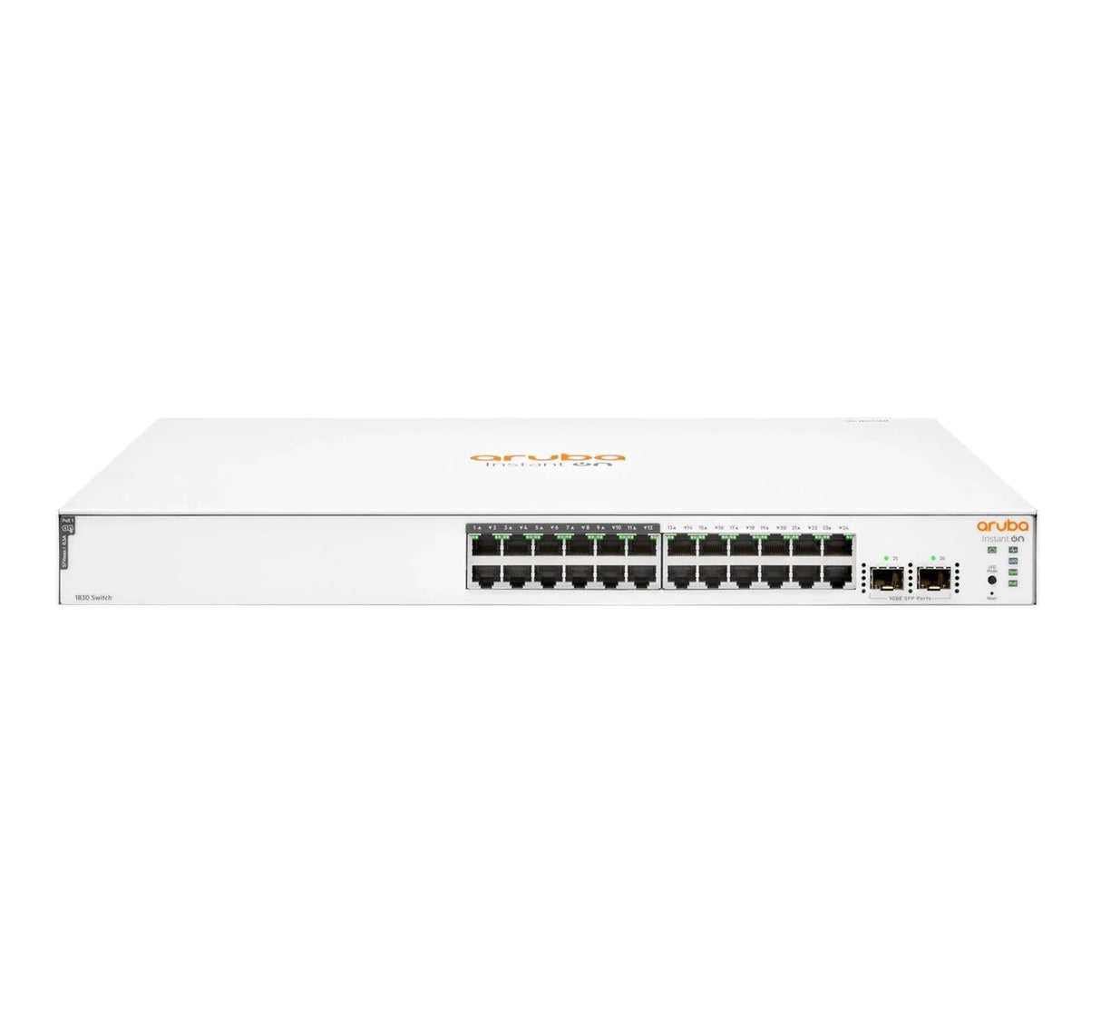 ARUBA INSTANT ON 1830 – PoE / 24-Port / Gigabit – 1U Rack-Mount Network Switch