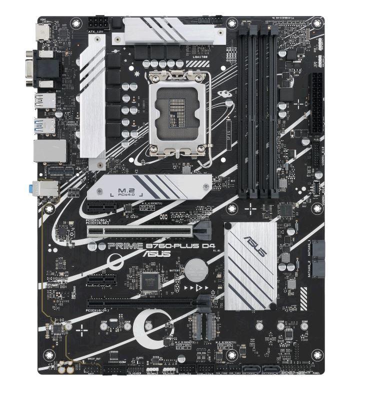 ASUS PRIME B760-PLUS D4 LGA 1700 Motherboard