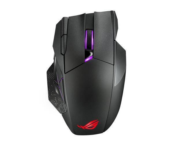 ASUS ROG SPATHA X – Wireless (Bluetooth + 2.4GHz) / 19000 DPI / 12-Button – Gaming Mouse