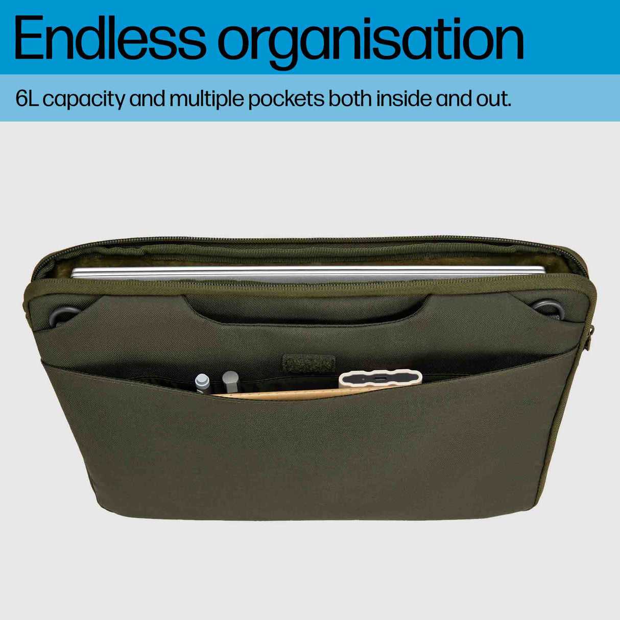 HP Modular Laptop Foam Body Sleeve Case (15.6")