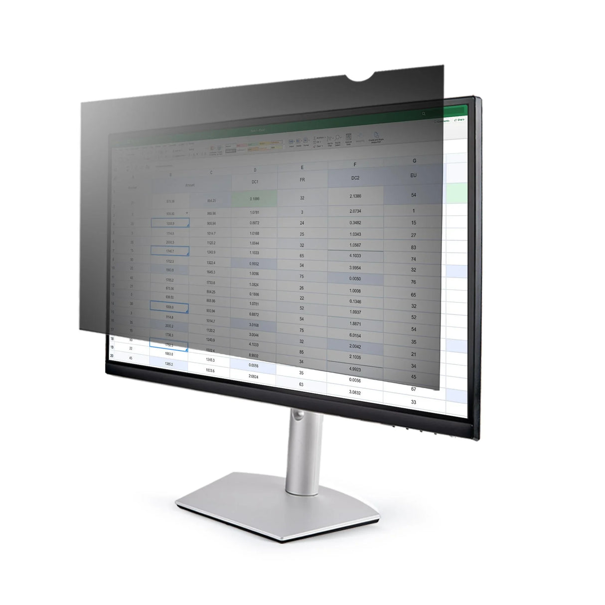 STARTECH 2869-PRIVACY-SCREEN – 28" / 2-Way Privacy – Monitor Privacy Filter – Frameless – Anti-Glare & Blue Light Reduction
