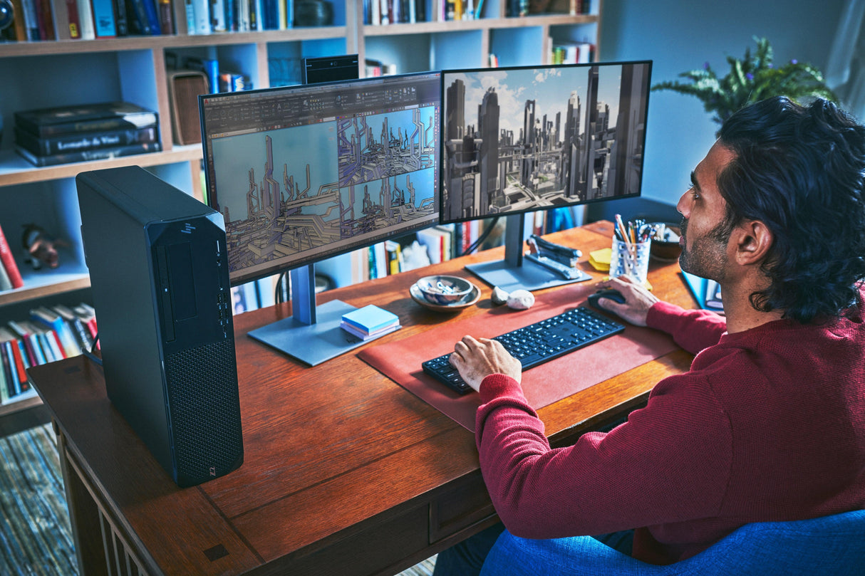 HP Z24m G3 computer monitor (23.8") Quad HD Silver