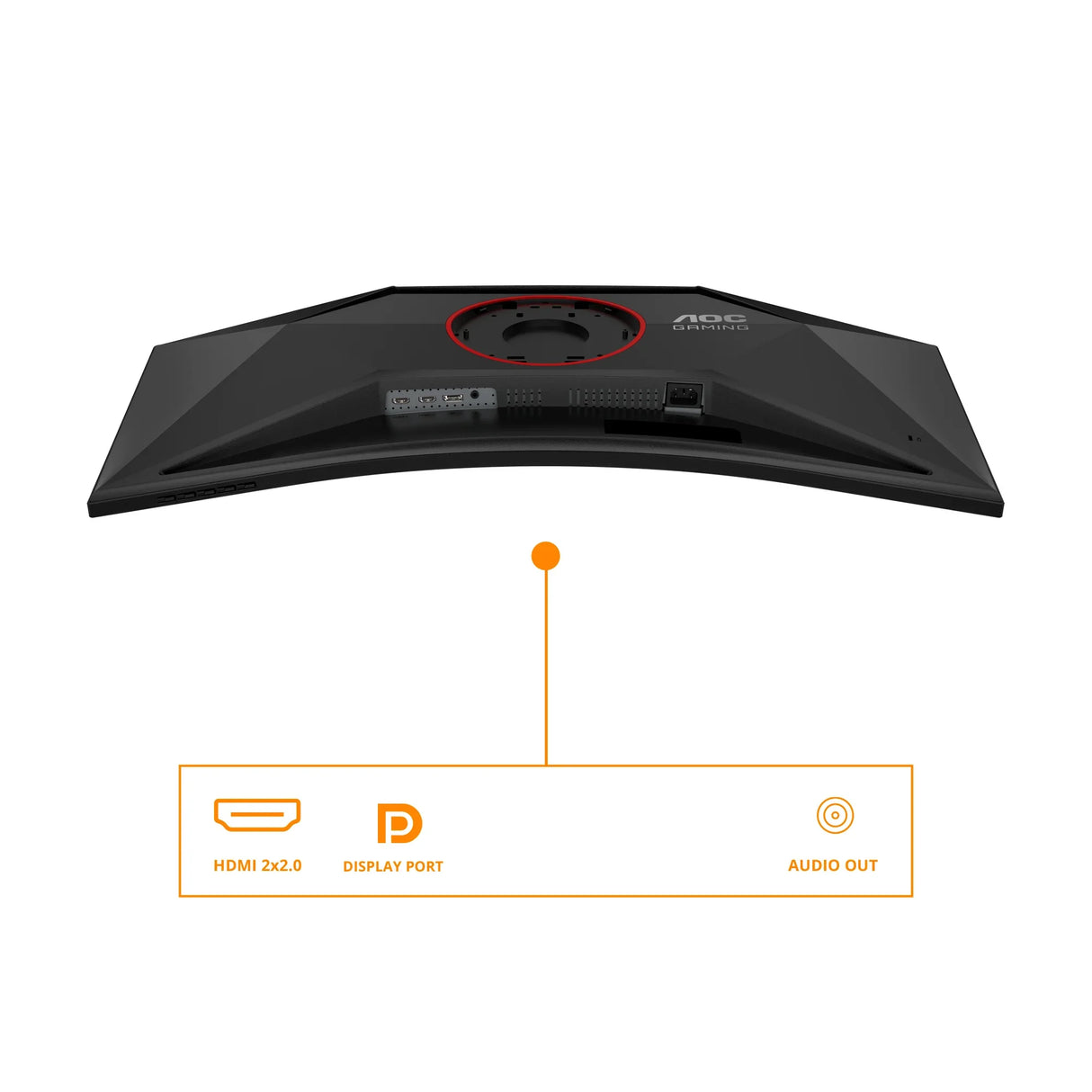AOC CU34G4 Monitor – 34" / QHD / VA / 180Hz – Gaming Monitor