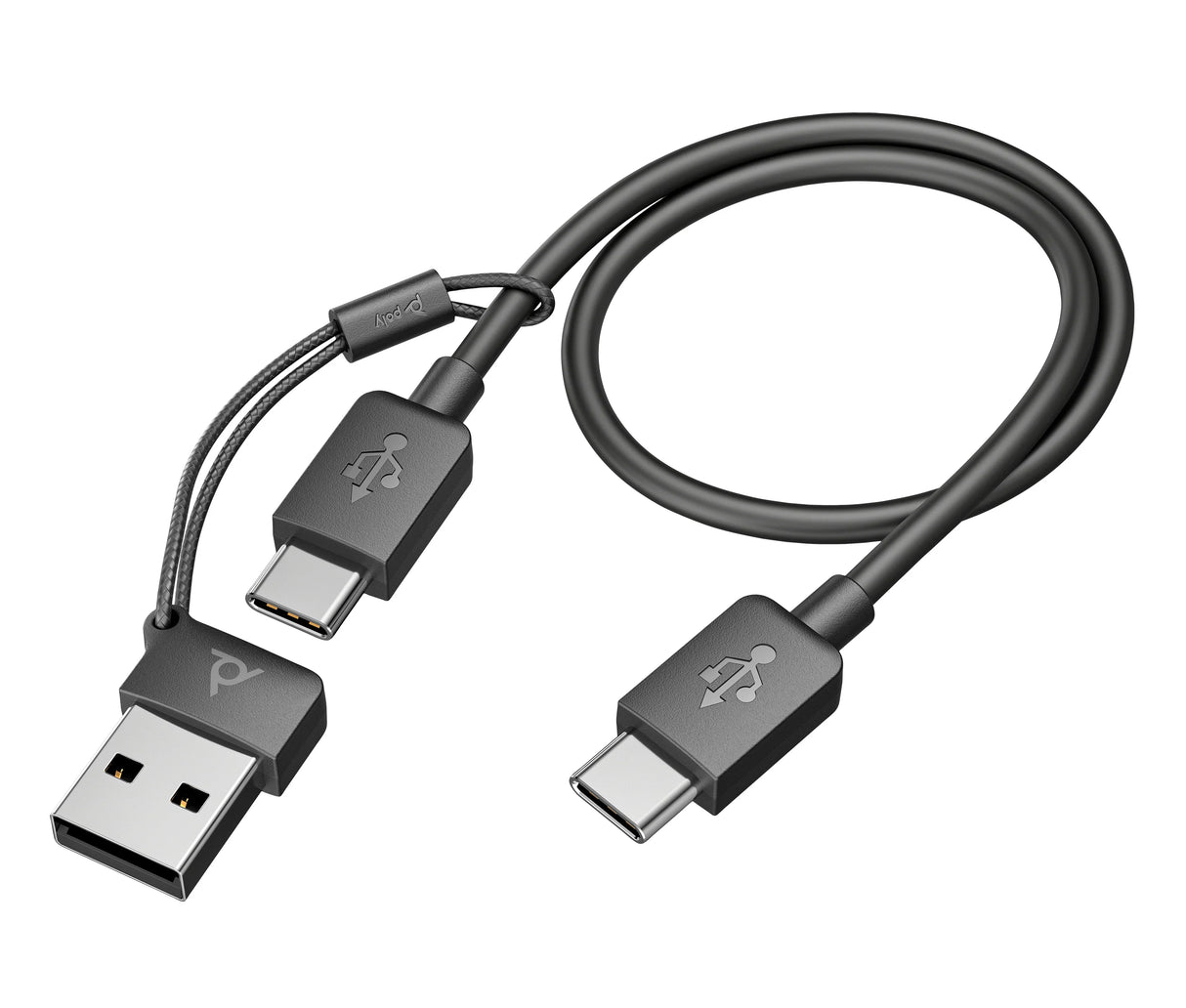 HP Poly Voyager Focus 2 – Wired USB-C / Office – Over-Ear Headset