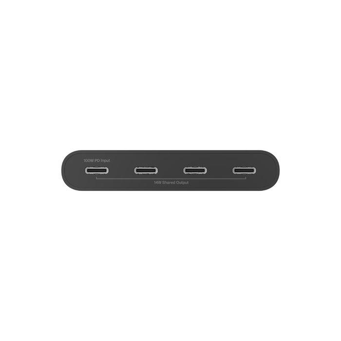 Belkin AVC018BTBK interface hub USB Type-C 10000 Mbit/s Black