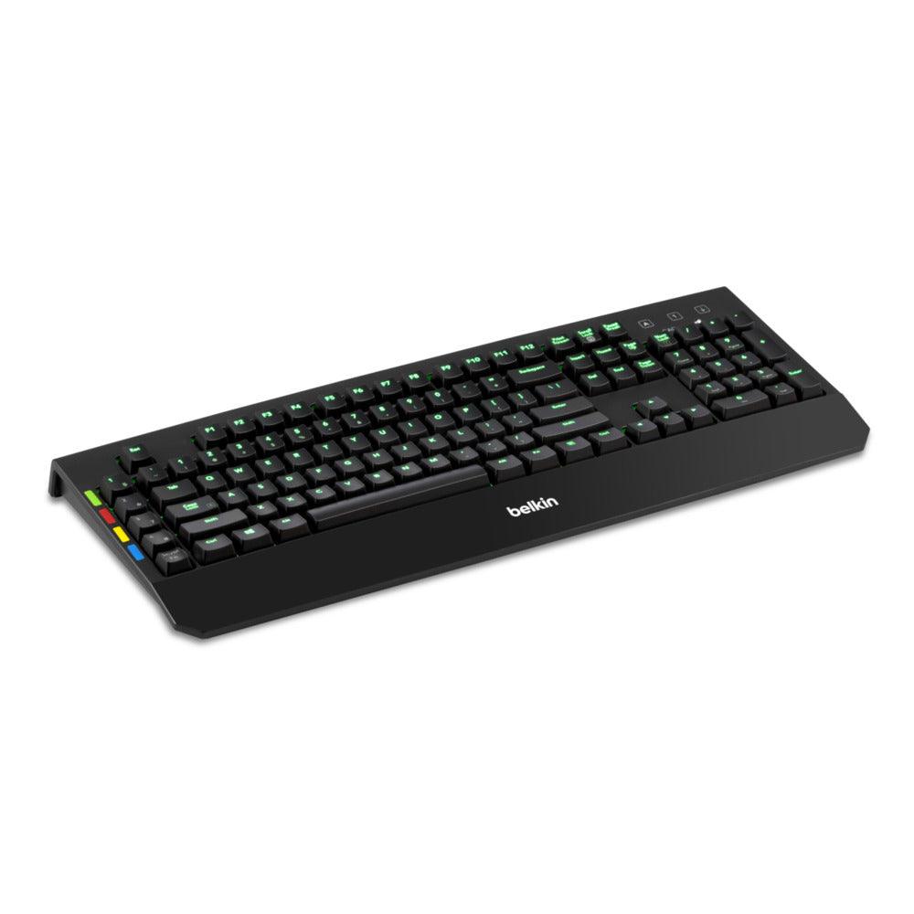 Belkin F1DN008KBD keyboard USB QWERTY English Black