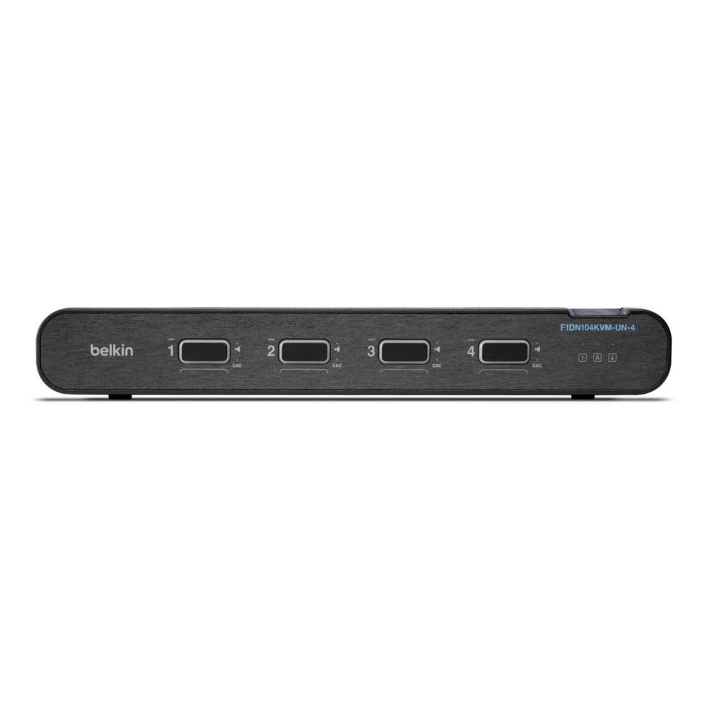 Belkin F1DN104KVM-UN-4 KVM switch Black