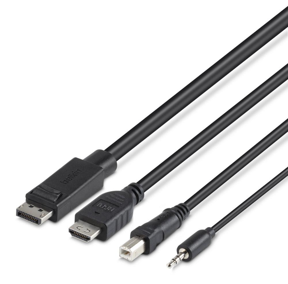 Belkin F1DN2CC-HHPP6t KVM cable Black 1.8 m