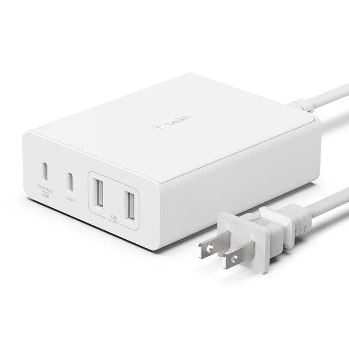 BELKIN WCH010AUBK – 108W / 2x USB-C + 2x USB-A / GaN – GaN Charger
