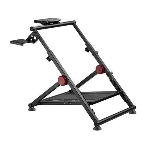 Brateck Foldable Racing Steering Wheel Stand with Gear Shifter Black Multimedia stand