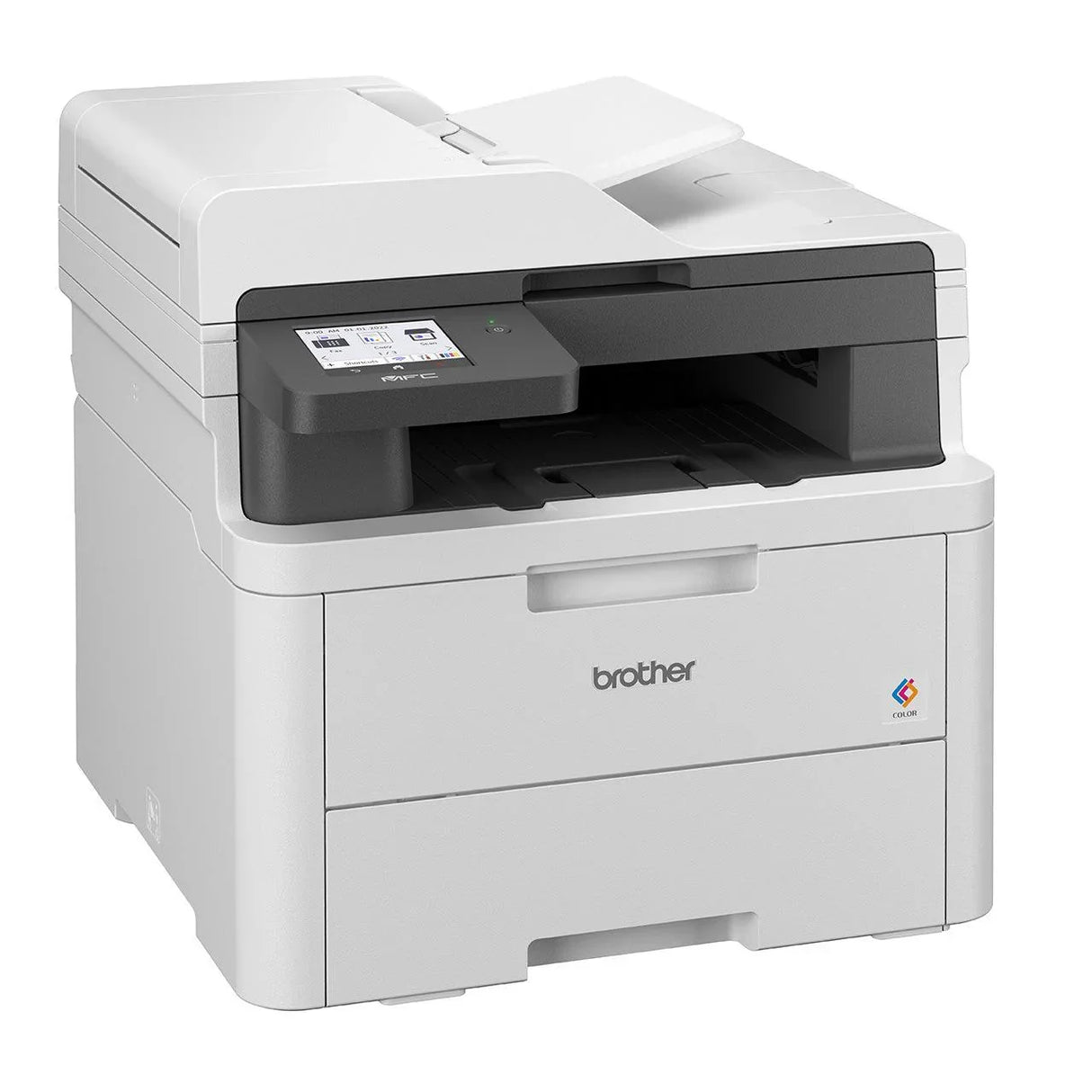 BROTHER 26 ppm (Monochrome|Colour) | A4 | 600 x 2400 dpi | USB 2.0 | 512 MB | LCD | 20 kg (MFC-L3755CDW)