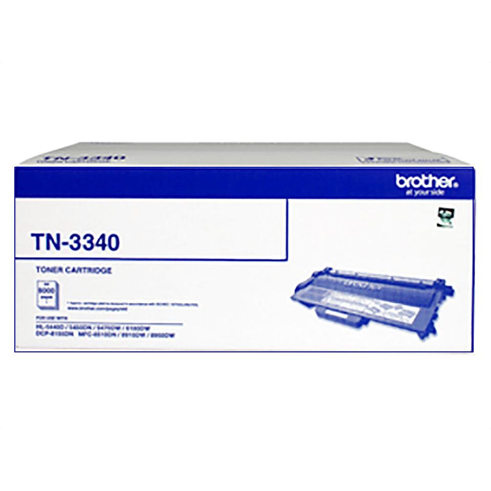 BROTHER Black High Yield Toner Cartridge (TN-3340)