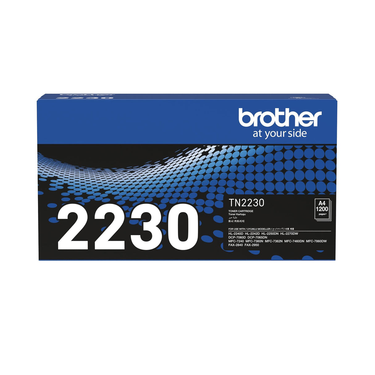 BROTHER Black Toner Cartridge (TN-2230)