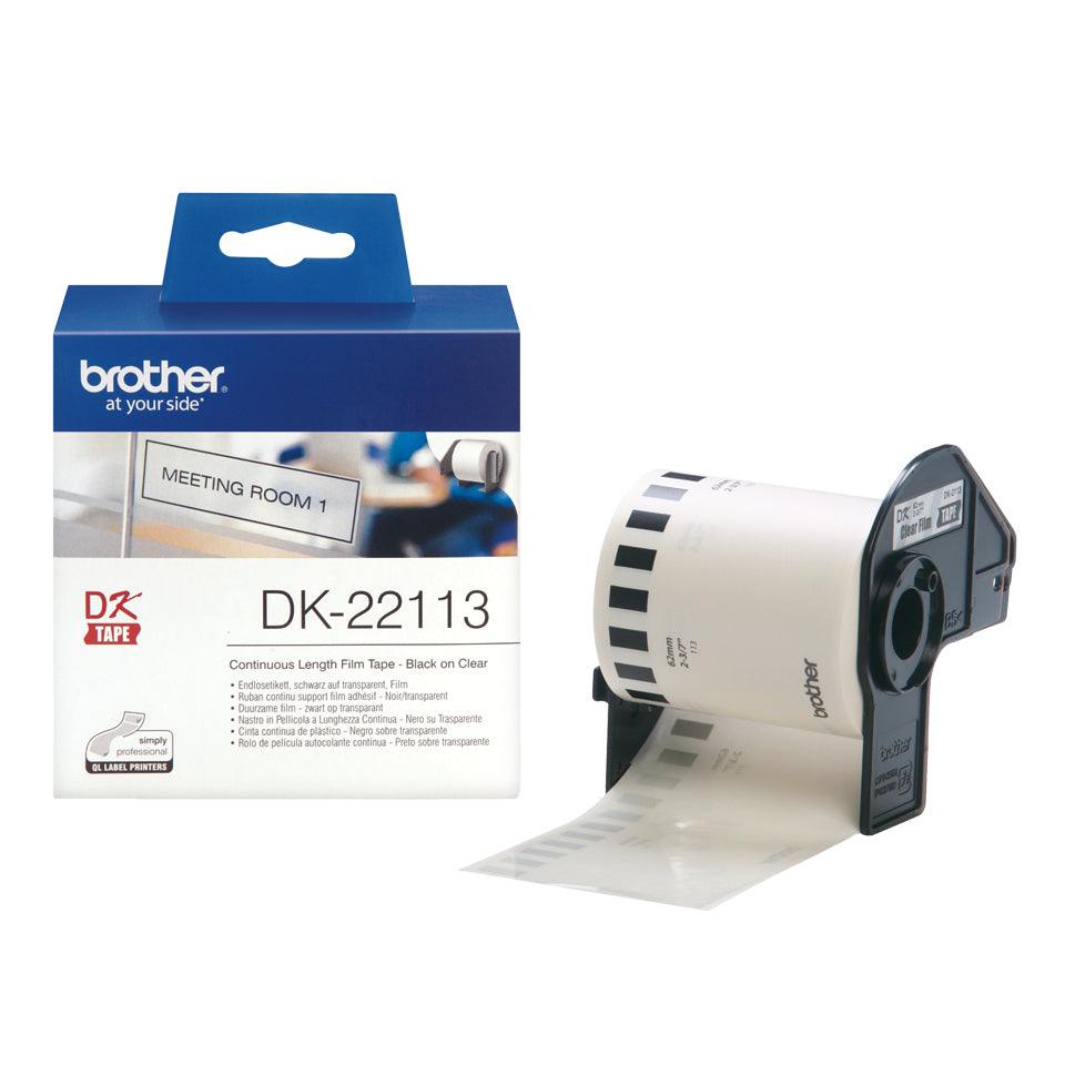 BROTHER Clear Continuous Film Tape (DK-22113)