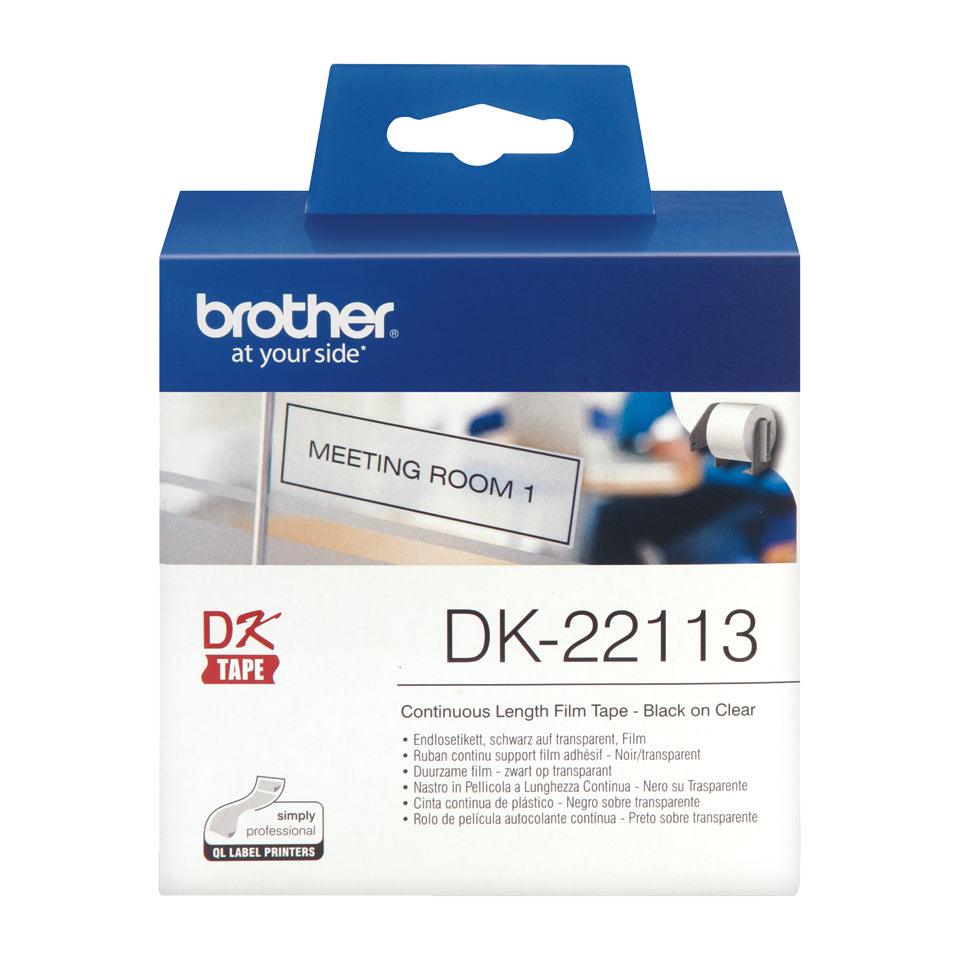 BROTHER Clear Continuous Film Tape (DK-22113)
