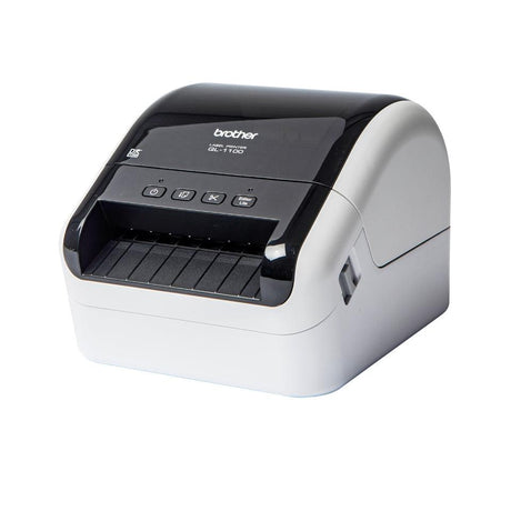 BROTHER Direct thermal | 300 x 300dpi | 12 - 103.6mm | 3m max | 7.8MB | 1.71kg (QL-1100)