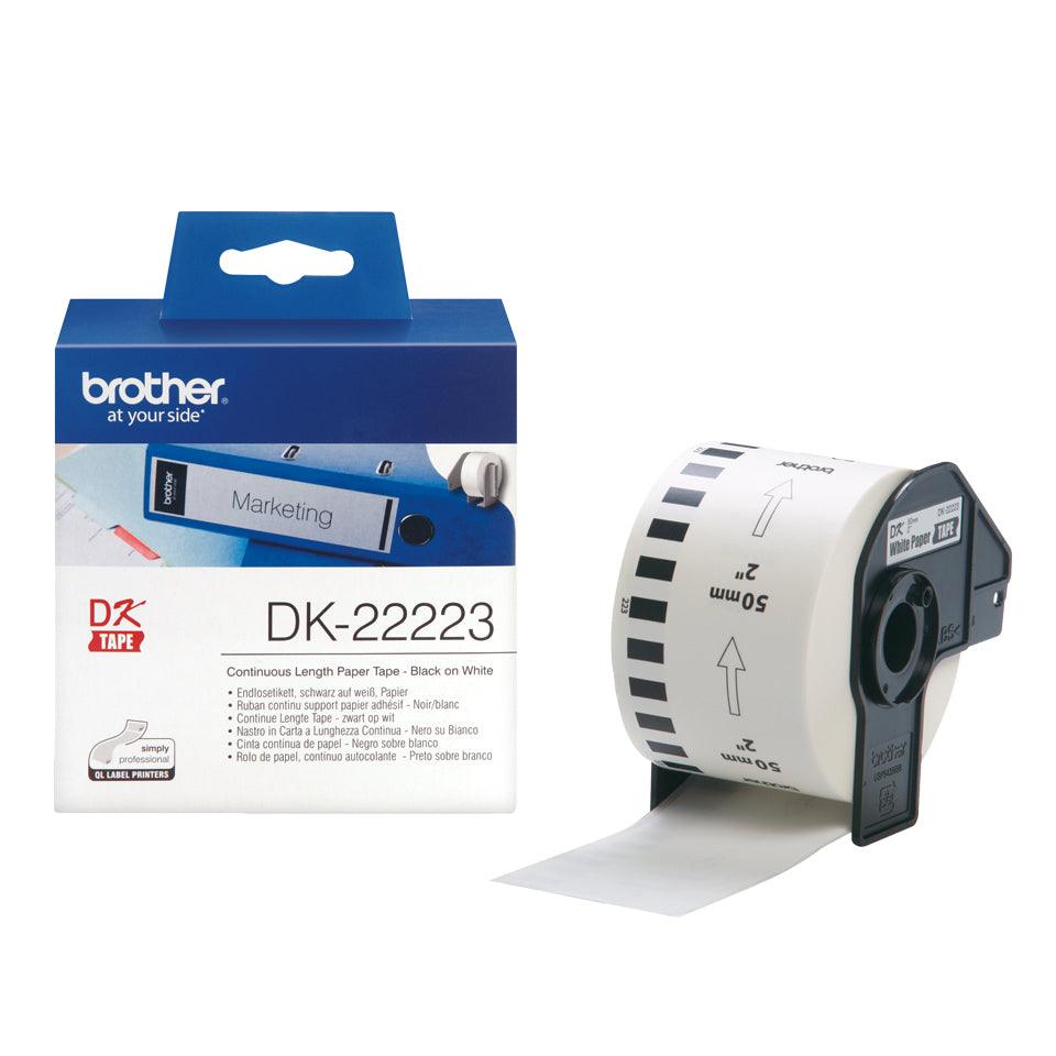 BROTHER DK-22223 Continuous Paper Tape (50mm) (DK-22223)