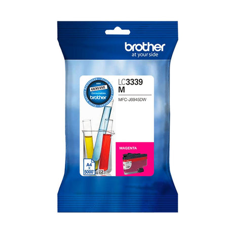 BROTHER Magenta Ink Cartridge | Single Pack. Prints 5000 pages (LC-3339XLM)