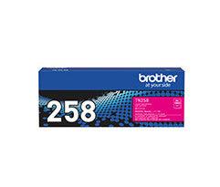 BROTHER Magenta Standard Yield Toner Cartridge | Approx. 1000 pages. (TN-258M)