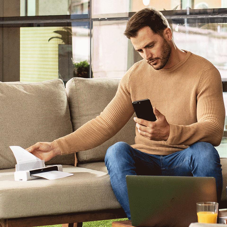 BROTHER Portable | A4 | 15 ppm | 1200 x 1200 dpi | micro USB 3.0 Type B | microSD | 319 x 63 x 45.4 mm | 699 g (DS-940DW)