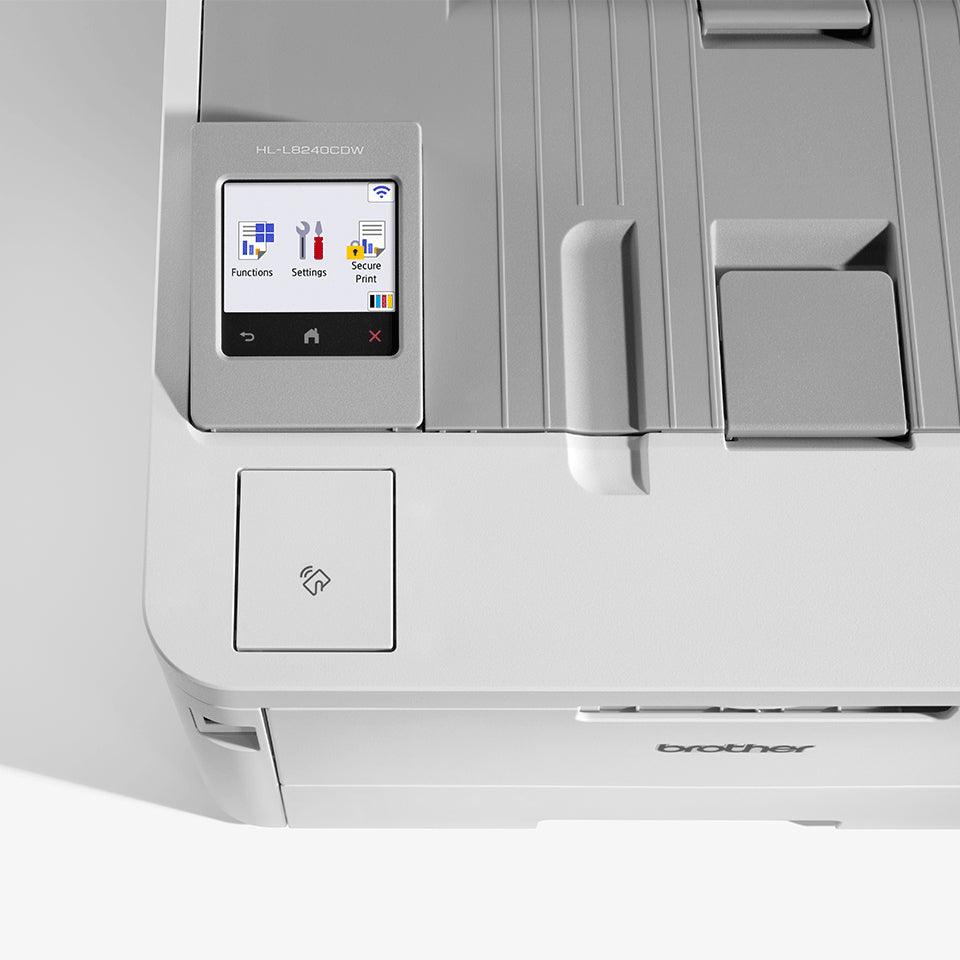 BROTHER Professional A4 Compact | Colour Wireless Business LED Printer (HL-L8240CDW)
