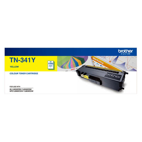 BROTHER Standard Yield Toner Cartridge (TN-341Y)