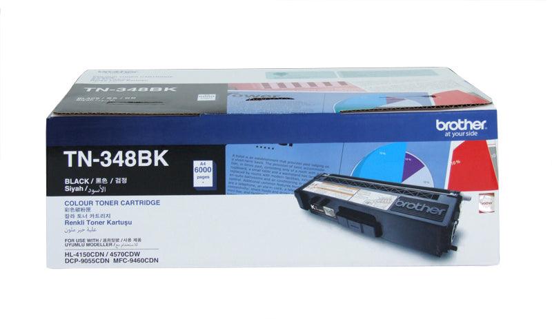 BROTHER Toner Cartridge | 6.000 pages | Black (TN-348BK)