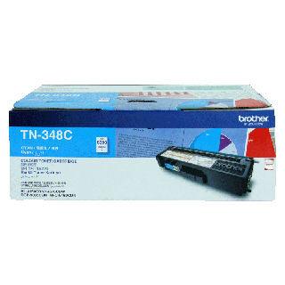 BROTHER Toner Cartridge | 6.000 pages | Cyan (TN-348C)