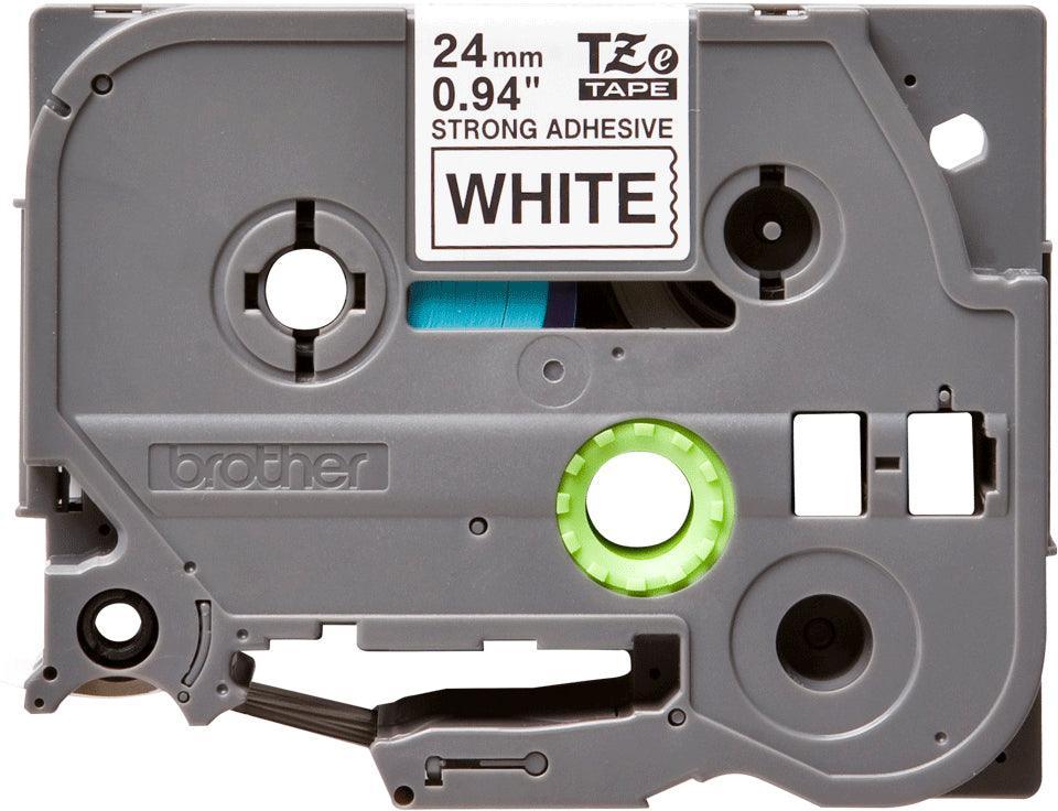 BROTHER TZe-S251 - 24 mm black on white tape | 8m (TZE-S251)