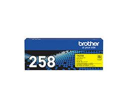 BROTHER Yellow Standard Yield Toner Cartridge | Approx. 1000 pages. (TN-258Y)