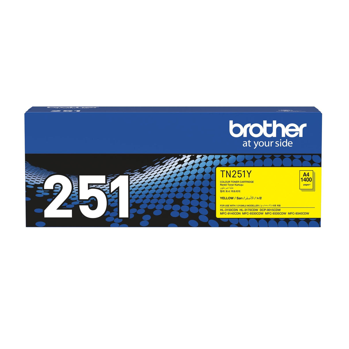 BROTHER Yellow Toner Cartridge (TN-251Y)