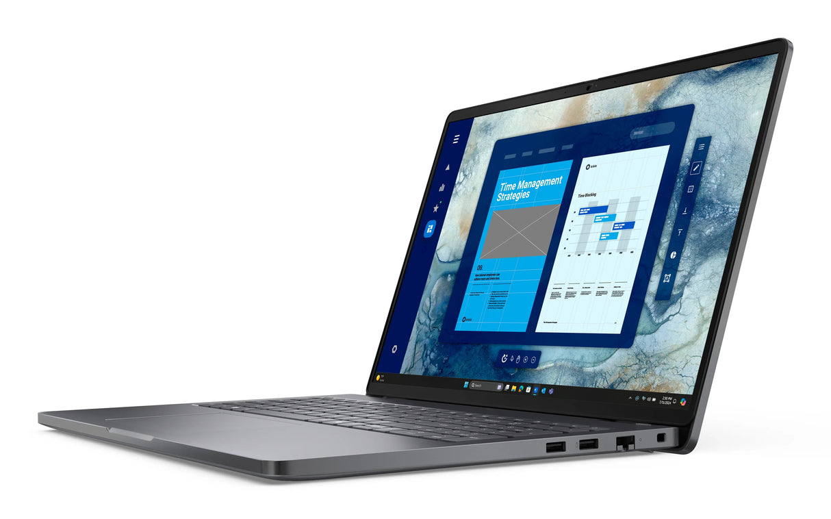 DELL PC16250 Laptop – Intel Core Ultra 7 255U / 16GB DDR5 / 512GB SSD / Intel Graphics – Sustainable Business Laptop