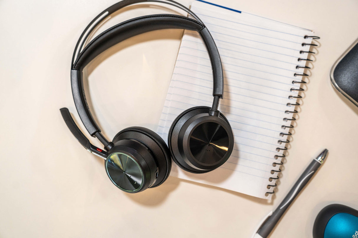 HP POLY VOYAGER FOCUS 2-M – USB-C / Stereo / Office – Over-Ear Headset