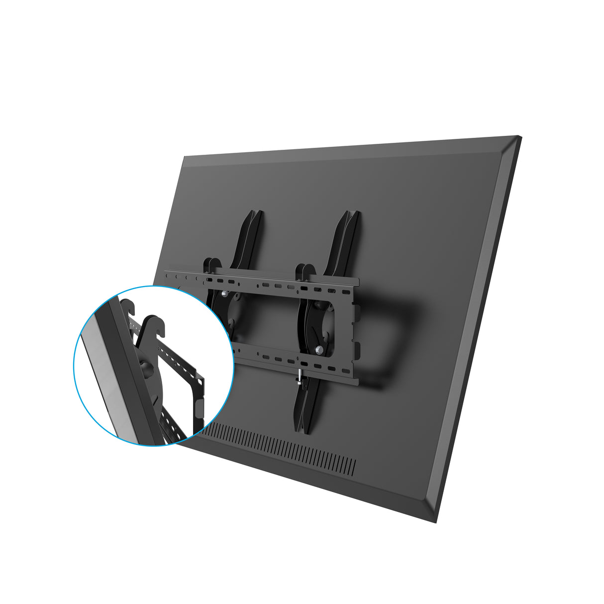 STARTECH Flat Screen TV Wall Mount - Tilting - Supports 32" to 75" TVs - Steel - VESA TV Mount - Monitor Wall Mount (FLATPNLWALL) (FLATPNLWALL)