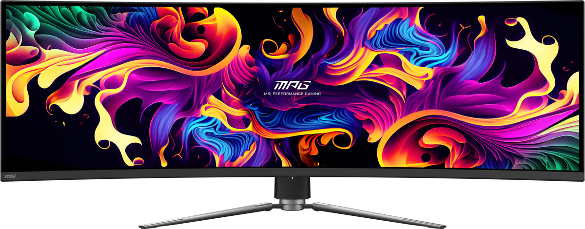 MSI MPG 491CQP Monitor – 49" / DQHD / OLED / 144Hz – Gaming Monitor