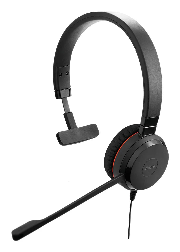 JABRA EVOLVE 30 II – Wired (USB-C / USB-A / 3.5mm) / Mono / Office – Head-band Headset