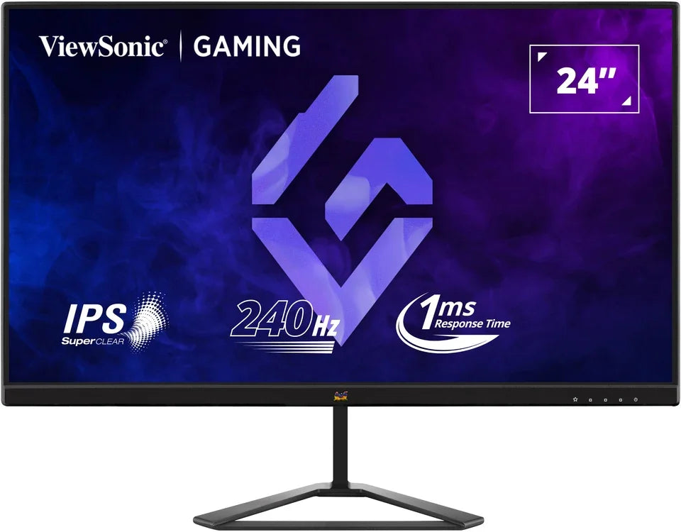 VIEWSONIC VX2479A-HD-PRO Monitor – 24" / Full HD / IPS / 240Hz – Gaming Monitor