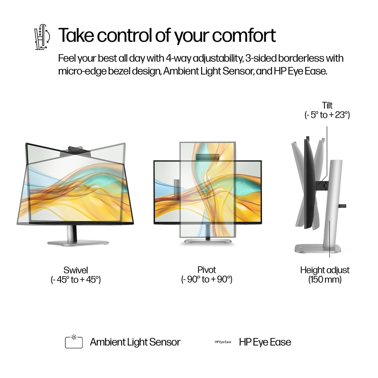 HP 524pm Monitor – 23.8" / Full HD / IPS / 60Hz – Business Monitor