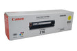 CANON 316 Yellow toner cartridge for LASERSHOT LBP5050N (CART316Y)